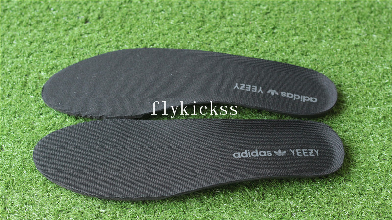 yeezy black with gum sole
